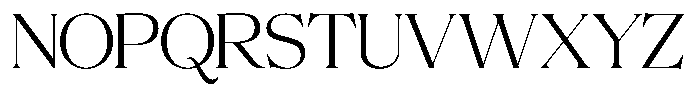 Volkys Serif Extra Light Font UPPERCASE
