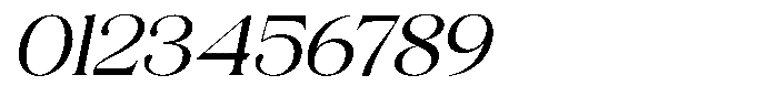 Volkys Serif Light Italic Font OTHER CHARS