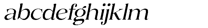 Volkys Serif Light Italic FONT
