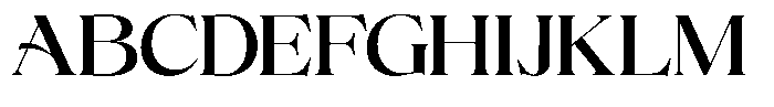 Volkys Serif Medium Font UPPERCASE
