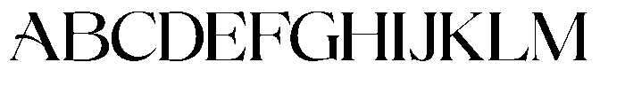 Volkys Serif Regular Font UPPERCASE