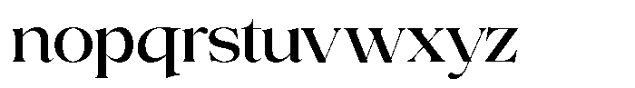 Volkys Serif Thin Variable Font LOWERCASE