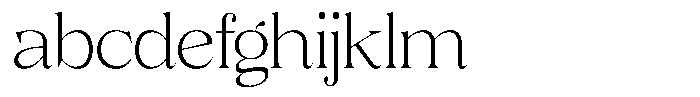Volkys Serif Thin FONT
