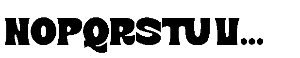Volt Trix Font LOWERCASE