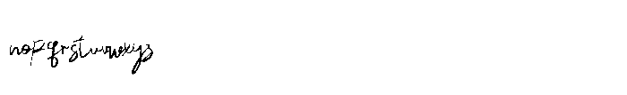 Voltastory Signature Font LOWERCASE