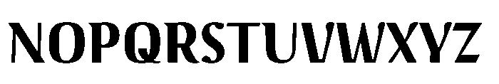 Voltava Sans Bold Font UPPERCASE
