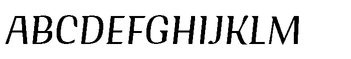 Voltava Sans Variable Italic Font UPPERCASE