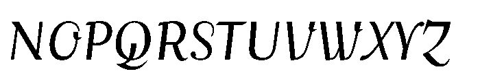 Voltava Script Regular Font UPPERCASE