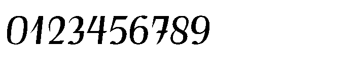 Voltava Script Variable Regular Font OTHER CHARS
