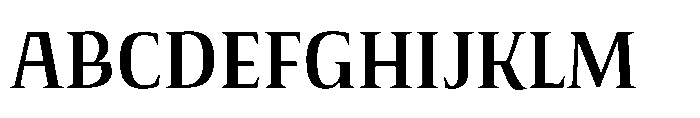 Voltava Serif Semi Bold Font UPPERCASE
