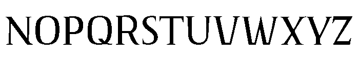 Voltava Serif Variable Regular Font UPPERCASE