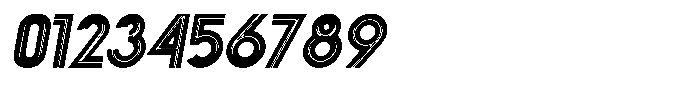 Voltdeco 1920 Black Italic Font OTHER CHARS