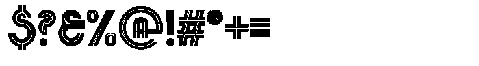 Voltdeco 1920 Black Font OTHER CHARS