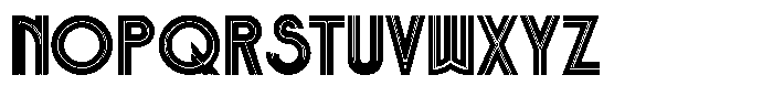 Voltdeco 1920 Black Font LOWERCASE