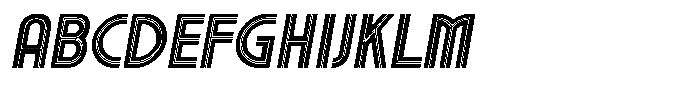 Voltdeco 1920 Extra Bold Italic FONT