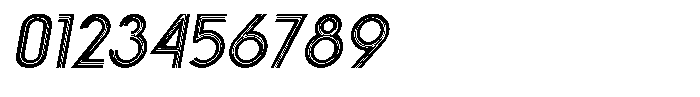 Voltdeco 1920 Italic Font OTHER CHARS