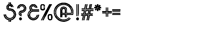 Voltdeco 1920 Light Font OTHER CHARS