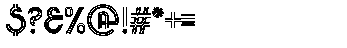 Voltdeco 1920 Medium Font OTHER CHARS