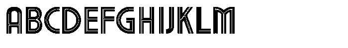 Voltdeco 1920 Semi Bold Font UPPERCASE