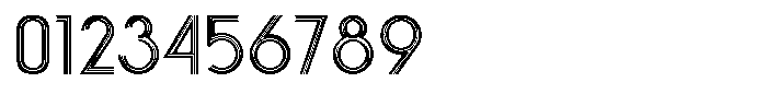 Voltdeco 1920 Thin Font OTHER CHARS