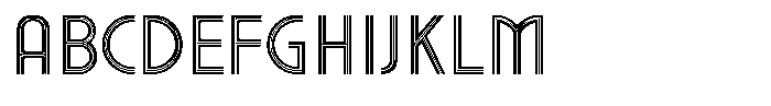 Voltdeco 1920 Thin FONT