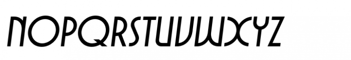Voltdeco V02 Bold Italic Font LOWERCASE
