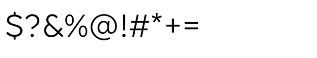 Volte Gujarati Regular Font OTHER CHARS
