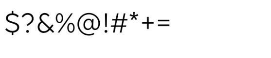 Volte Kannada Regular Font OTHER CHARS