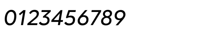 Volte Thai Medium Italic Font OTHER CHARS