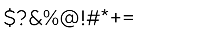 Volte Thai Variable Light Font OTHER CHARS