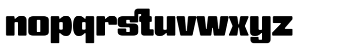 Voltexa Extrablack Font LOWERCASE