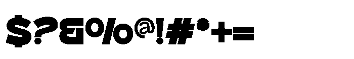 Voltrix Font OTHER CHARS
