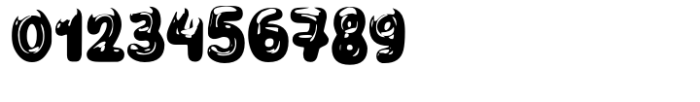 Volufont Holographic Font OTHER CHARS