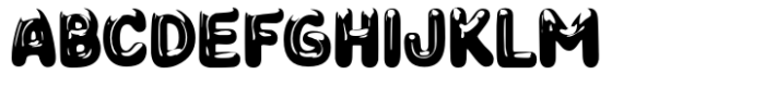 Volufont Holographic Font