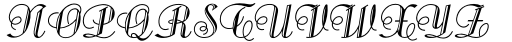 Volvoreta RG LG Bold Hollow Font UPPERCASE