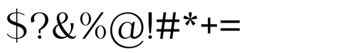 Vonca Regular Font OTHER CHARS