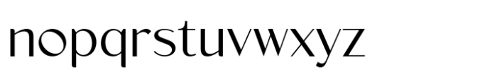 Vonca Regular Font LOWERCASE