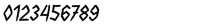 Vondalore Oblique Font OTHER CHARS