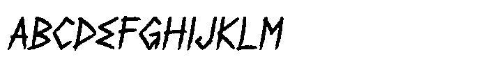 Vondalore Oblique FONT
