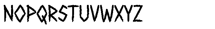 Vondalore Regular Font UPPERCASE
