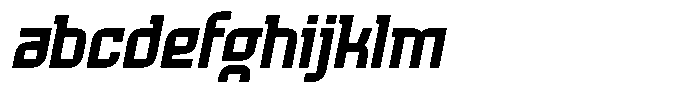 Voorty Italic Regular FONT