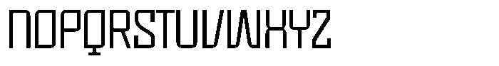Voorty Light Font UPPERCASE