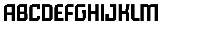 Voorty Regular Font UPPERCASE