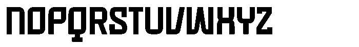 Voorty Regular Font UPPERCASE