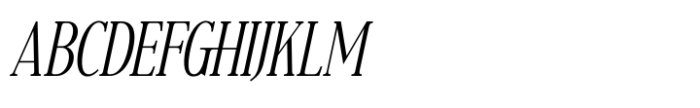 Voracity Serif Display Italic Font UPPERCASE