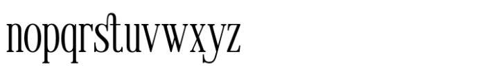 Voracity Serif Display Regular Font LOWERCASE