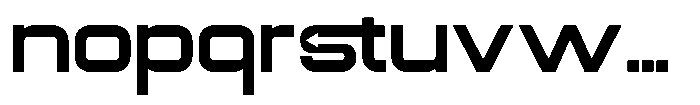 Vordex Regular Font LOWERCASE