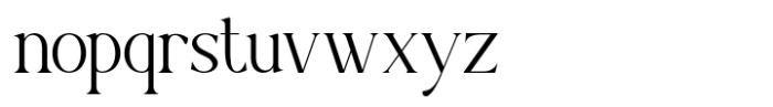 Vorgena Regular Font LOWERCASE