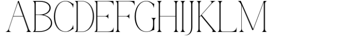 Vorgena Thin Font