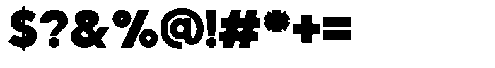 Vorn Font OTHER CHARS